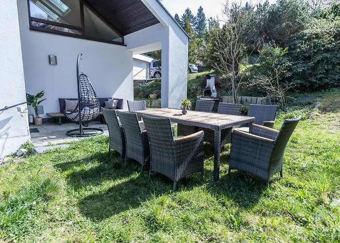 Mosel Lounge Pool Table Football Table Garden Terrace * Leiwen